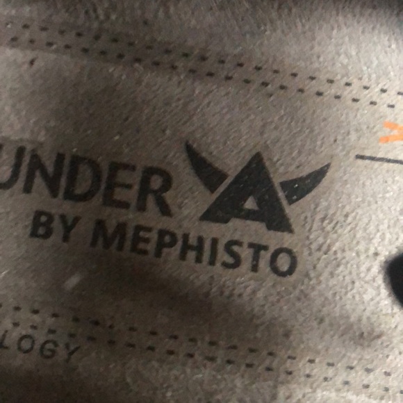 Suede Mephisto Allrounder Orthotic Walking Shoe - Picture 4 of 4